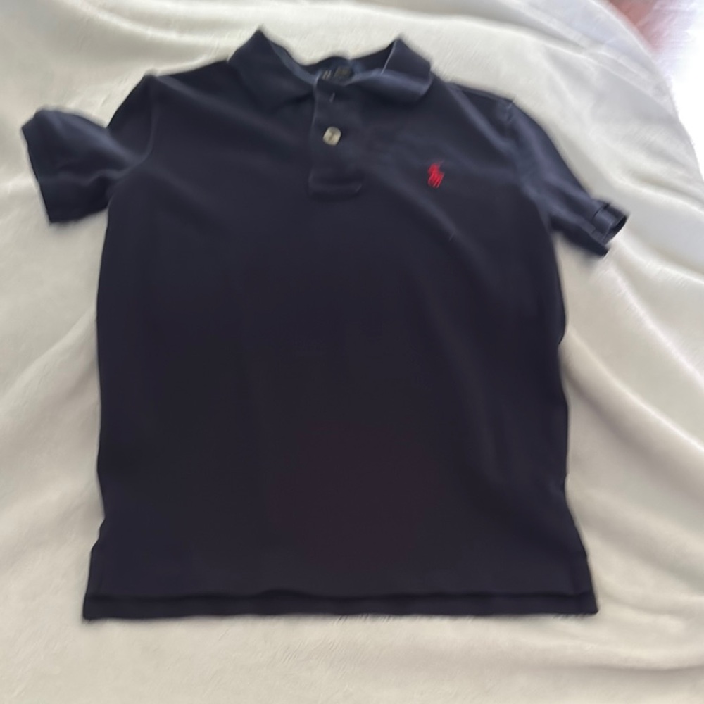 Polo by Ralph Lauren Blue Polo Shirt Classic Design